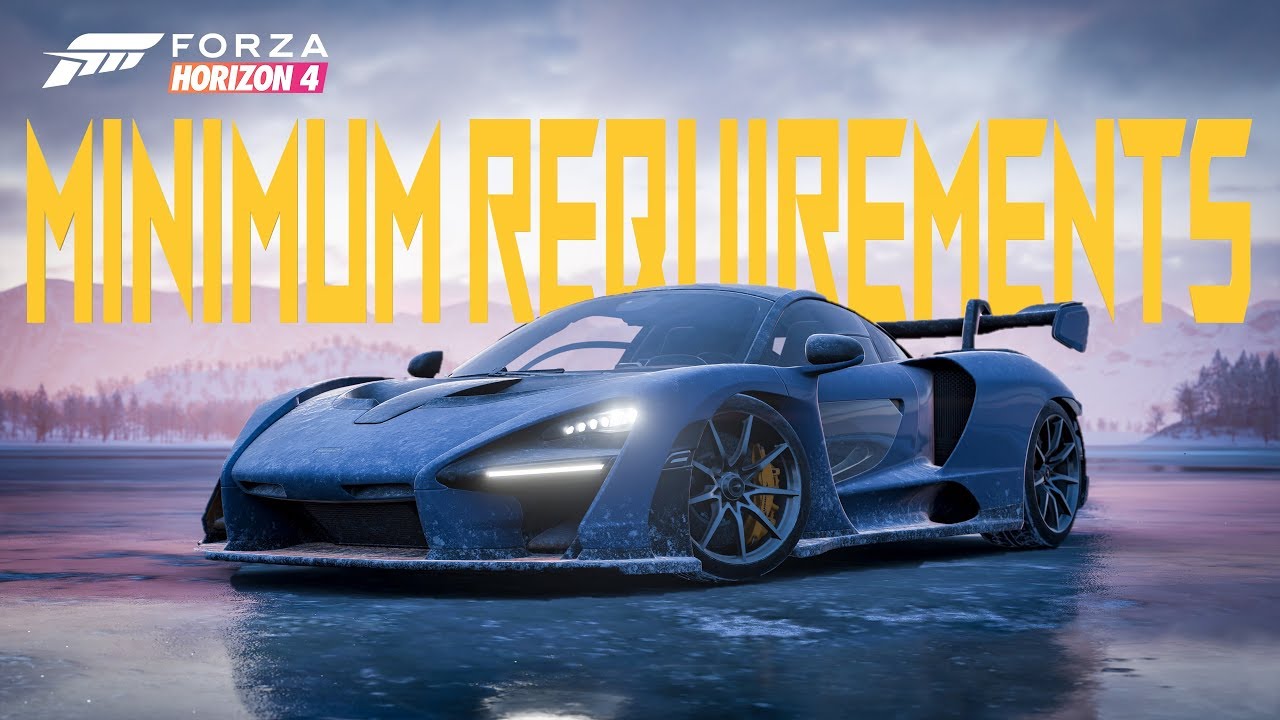 Forza Horizon 4 system requirements