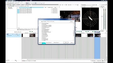 Sony Vegas Pro Advanced 1 - Batch Process
