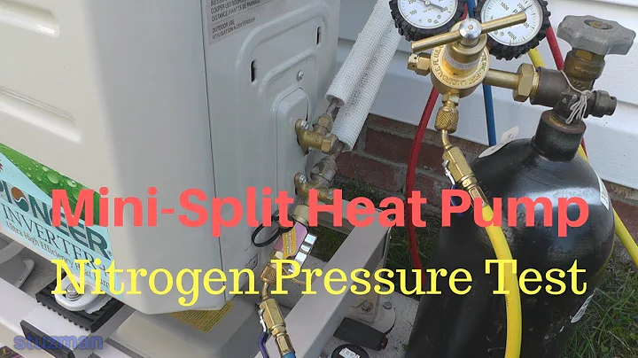 Mini-Split Heat Pump: Nitrogen Pressure Test