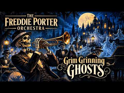 Grim Grinning Ghosts - Halloween Songs - The Freddie Porter Orchestra