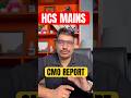 HCS MAINS CMO REPORT LIVE 5:00 PM
