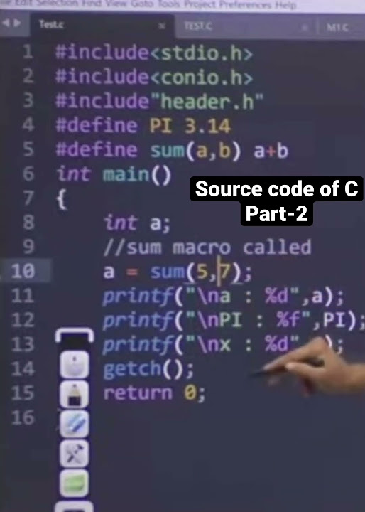 Learn source code of C with manoj sir #manojsir #java #c #fliqi # ...