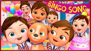 Bingo's Bath Song + More 🍌 Banana Cartoon 3D Nursery Rhymes Baby & Kids Songs [HD] 🍌