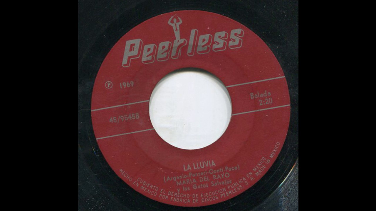 Maria Del Rayo Y Los Gatos Salvajes-La Lluvia 1969 (HQ)