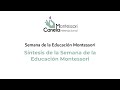 Síntesis de la Semana de la Educación Montessori