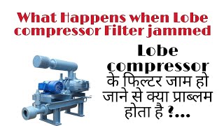 What happens when Lobe Compressor Filter jammed screenshot 5