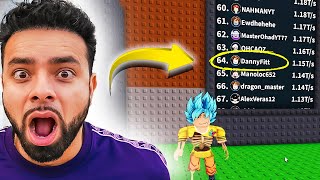 POR PRIMERA VEZ EN EL TOP 100 MUNDIAL DE LOS MEJORES JUGADORES EN STEAL A BRAINROTS, ROBLOX