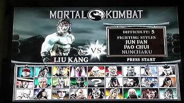 Mortal kombat deception ladder lu kang part 1