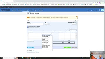 Manual journals on XERO with auto reverse option