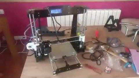Timelapse - Building the Anet A8