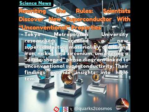 Science News: New Superconductors#facts #science  #technology  #physics #discovery #knowledge