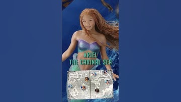 Ariel, haar zeemeerminzusjes en de zeeën die ze regeren #thelittlemermaid2023 #shorts