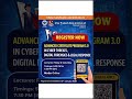 Government certified Cybersecurity course by UPSIFS Perfect for UG/PG & IT Apply before 15 Jan 2026