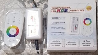 Touch Screen Led Rgb Cromoterapia P Piscina Como Instalar