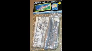 Heller 1/1200 Joan of Arc Helicopter Carrier Model Kit Complete