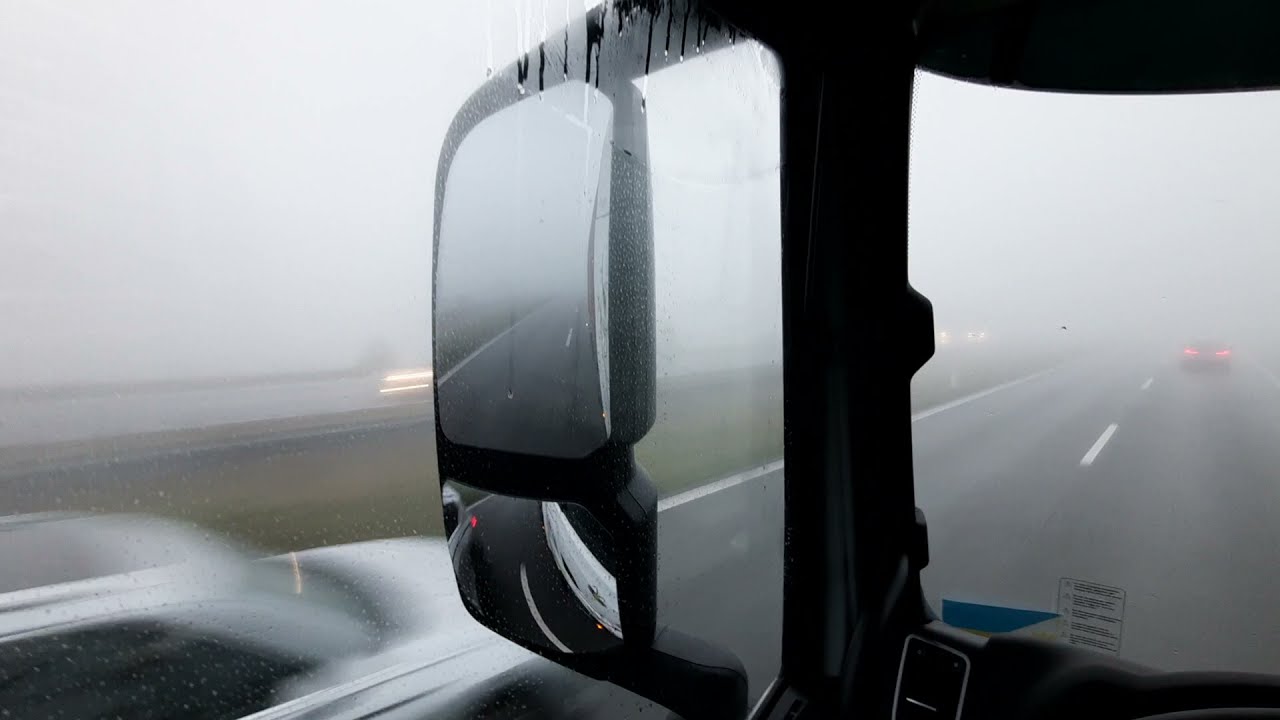 foggy morning at E45