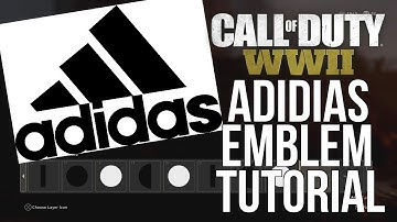 COD WW2 EMBLEM TUTORIAL | ADIDAS