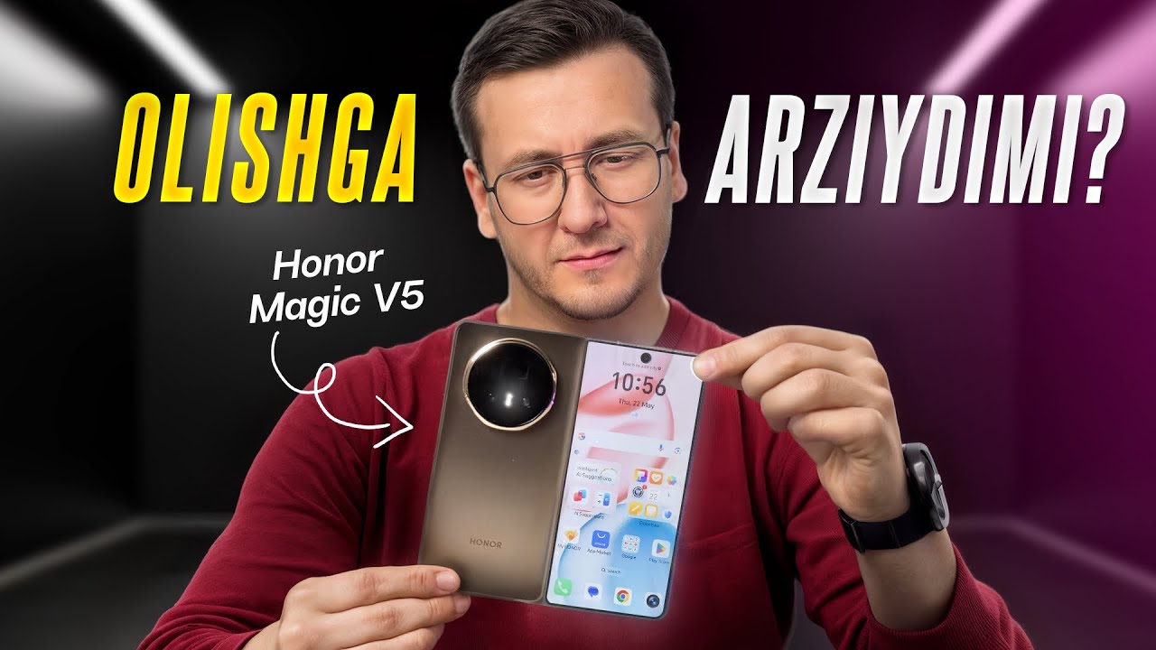 HONOR Magic V5 — 2 hafta ishlatdim! Olishga arziydimi ?