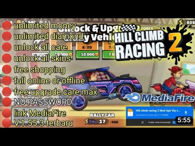 Hill Climb Racing 2 Mod APK 1.54.3 (Menu, Unlimited Money)
