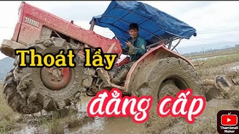 Máy cày sa lầy, cách xử lý quá đỉnh có 1 không 2 -@Anh Bảy xứ Nẫu