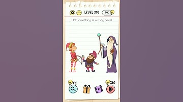 Brain Test Level 297 Uh, something is wrong here.