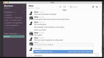 Start a Meeting From Slack