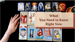 PICK a CARD  What You Need to Know Right Now   Tarot Reading