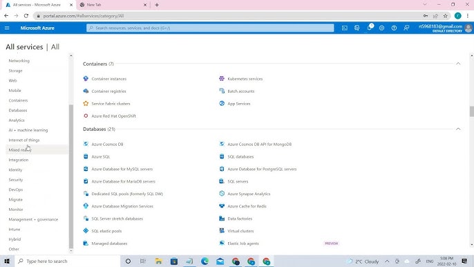 Overview Of The Create Database Statement In Azure Sql Server