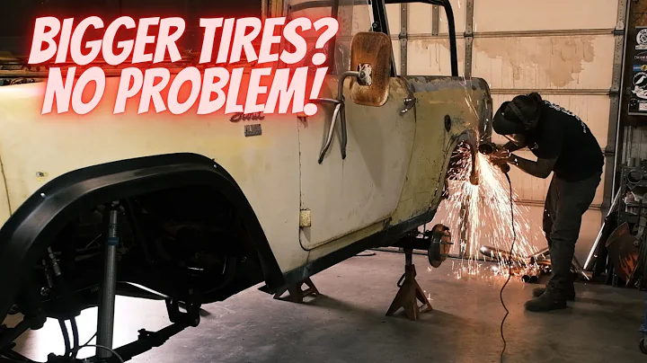 Big Bird gets a fender trim, flares, and 38's !! I...