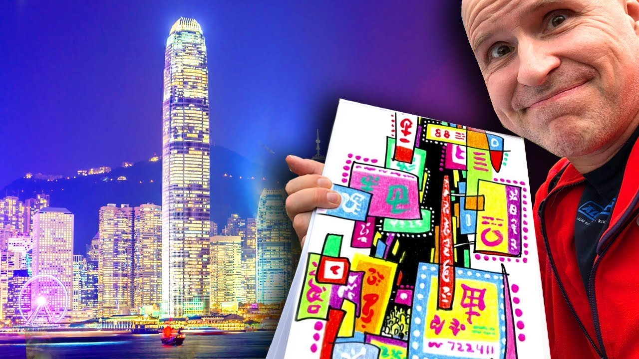 Hong Kong Travel Vlog - Drawing the City, Food & Culture