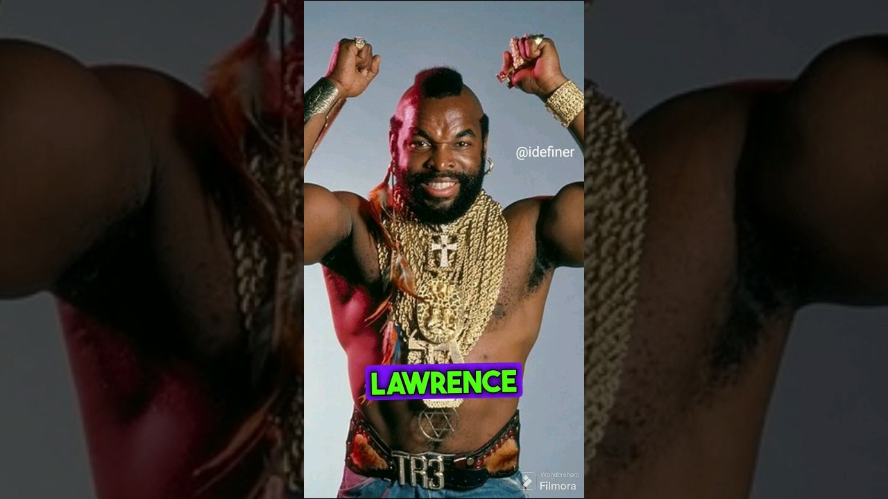 Laurence Tureaud named himself Mr T 