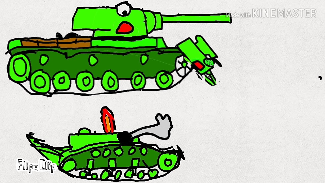 Как нарисовать танк фиджерон из мультика про танки
