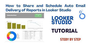 How to Share and Schedule Auto Email Delivery of Reports in Looker Studio | Step-by-Step Guide