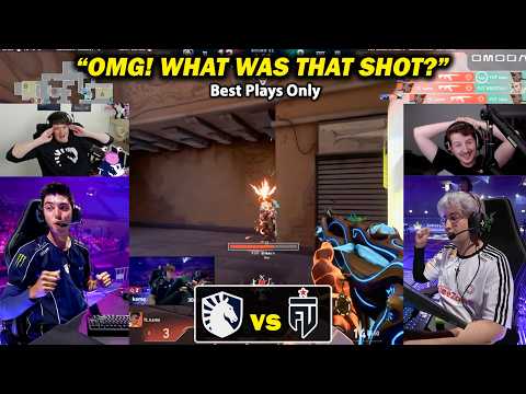 15 Minutes of Sliggy & TMV Reacting to INSANE Plays from TL vs FUT | VCT EMEA Stage 2