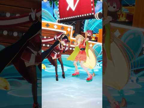 【踊ってみた】かぐやとマリン船長でコンプレックス♡プリンセス #超かぐや姫 #shorts