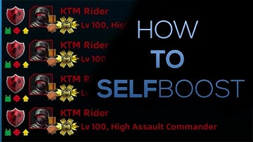 SAS 4- How To Selfboost