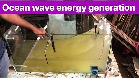 Ocean wave power generation