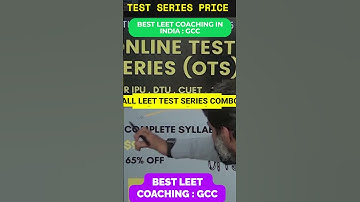 LEET Exam Test Series Announce Best Leetcoaching in india BTech lateral Entry Admission afterDiploma