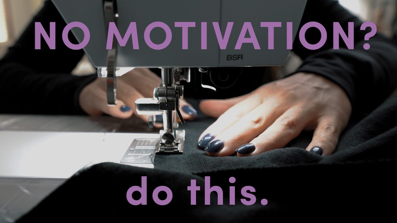 Нет мотивации шить? Попробуйте это.