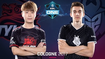 CS:GO - Tyloo vs. G2 [Cache] - Swiss Round 1 - ESL One Cologne 2017