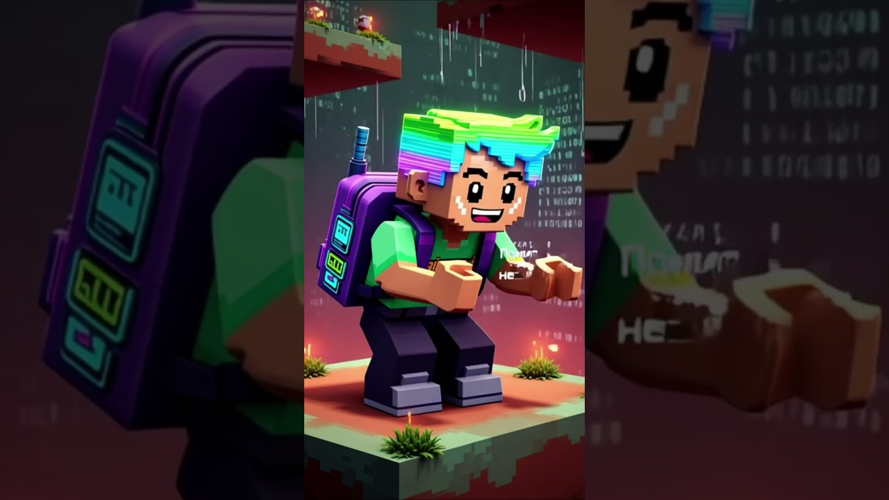 Glitch: Pixel Boy Hacker Who Turns Enemies into Allies with One Code Hack!