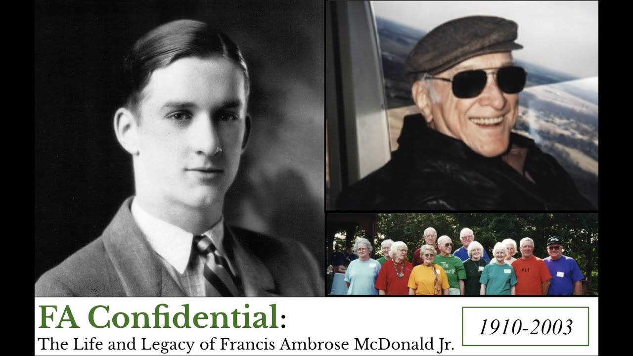 F.A. Confidential The Life & Legacy of Francis Ambrose McDonald