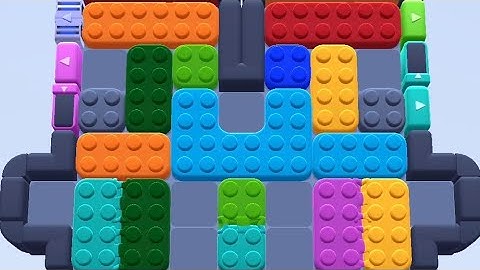 Color Block Jam Level 600 Game Walkthrough Solution