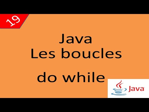 Java Cours 19 درس جافا Boucle do while