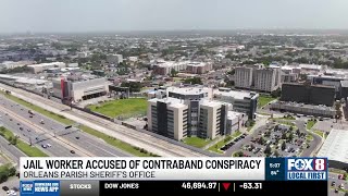 Orleans Justice Center jail employee accused of role in contraband conspiracy