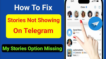 How To Fix My Stories Option Not Showing On Telegram | Telegram My Stories New Feature 2023