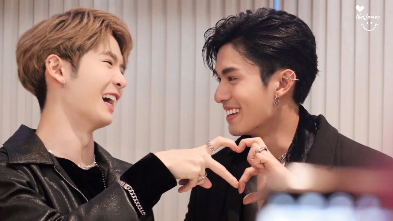 NetJames 💙🤍  ..  รักคุณเข้าอีกแล้ว & โลกฉันมีแค่เธอ .. #NetJames #เน็ตเจมส์ #NetSiraphop #JamesSu