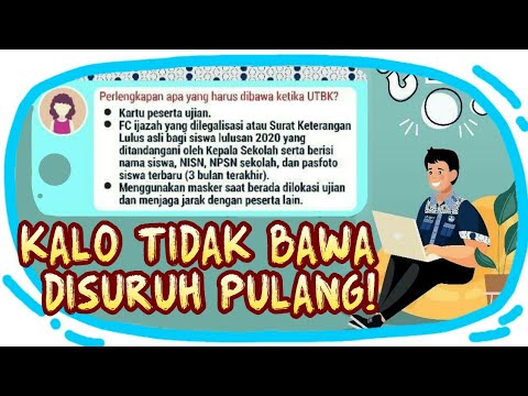 Perlengkapan Yang Wajib Dibawa Saat Tes Utbk Sbmptn 2020 Youtube