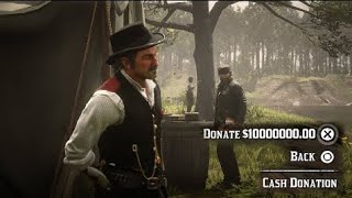 Dutchs Reaction If Arthur Donates 10000000.00 To The Camp - Nestan