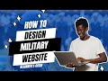 How to Design A Military Website With Unique ID Using Html and PHP